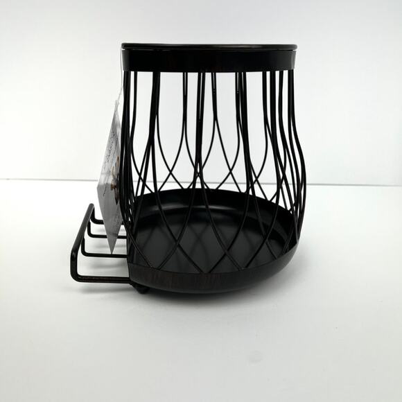 Metal Kitchen Utensil Crock with Phone/Tablet Holder - NWT - Picture 6 of 6